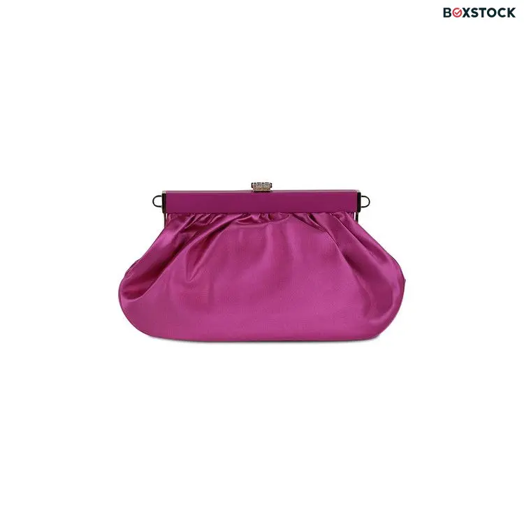 Versace Satin Crystal Medusa '95 Clutch 'Bright Pink'
