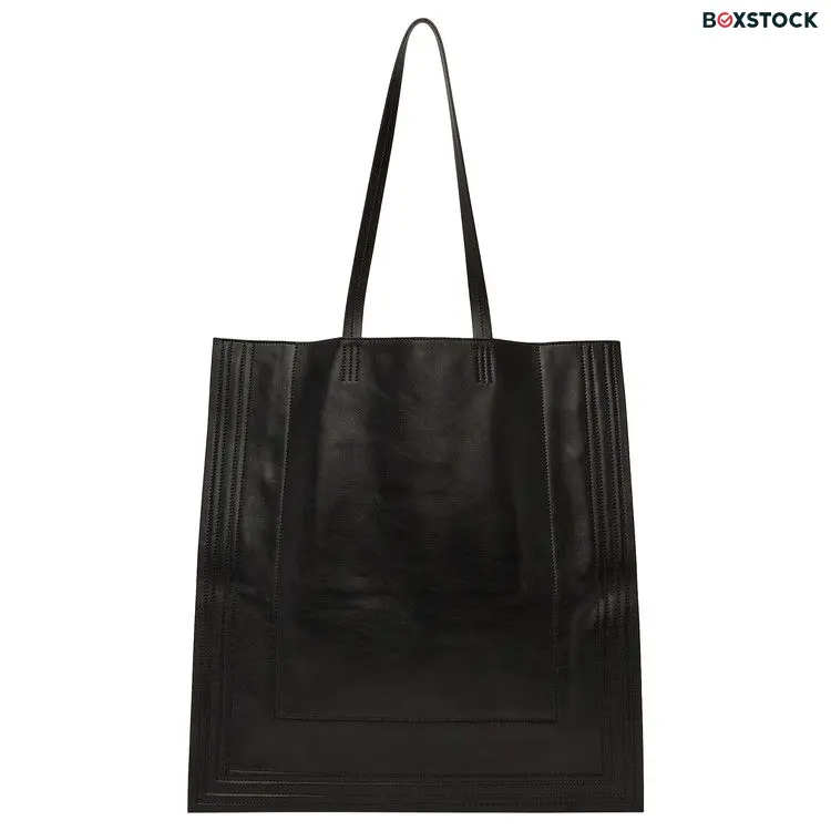 Y/Project Leather Wire Tote 'Black'