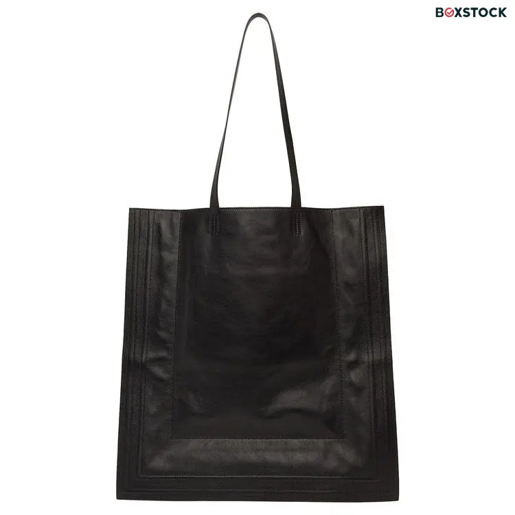 Y/Project Leather Wire Tote 'Black'