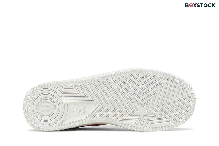 BAPE Bapesta Low M2 'Shark Face - White'