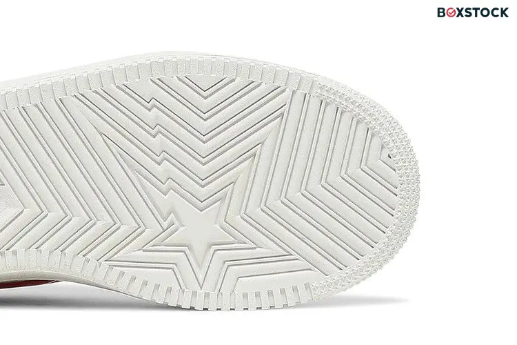 BAPE Bapesta Low M2 'Shark Face - White'