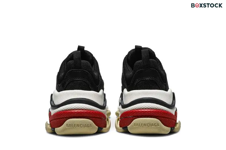 Balenciaga Wmns Triple S Sneaker 'Black Red'