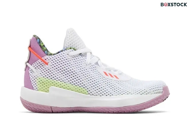 adidas Toy Story x Dame 7 Little Kid 'Buzz' White