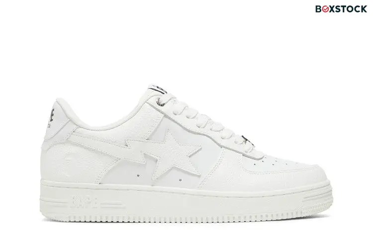 BAPE Bapesta M2 Low 'Triple White'