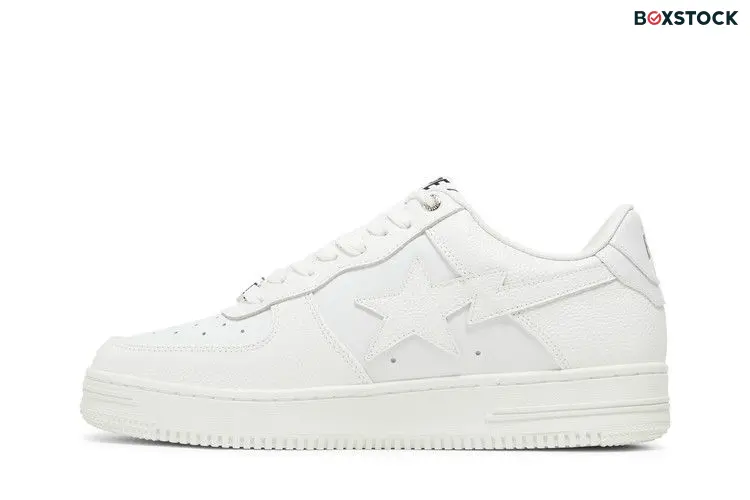 BAPE Bapesta M2 Low 'Triple White'