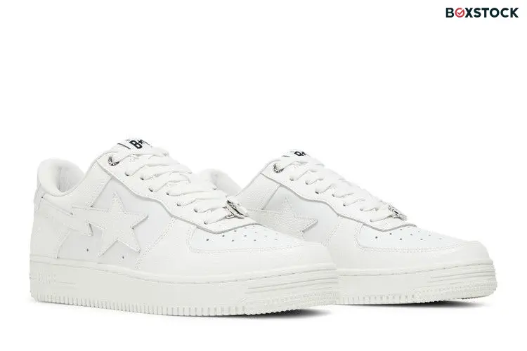 BAPE Bapesta M2 Low 'Triple White'