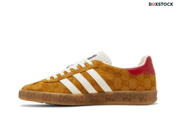 Adidas x Gucci Wmns Gazelle 'GG Monogram' Brown