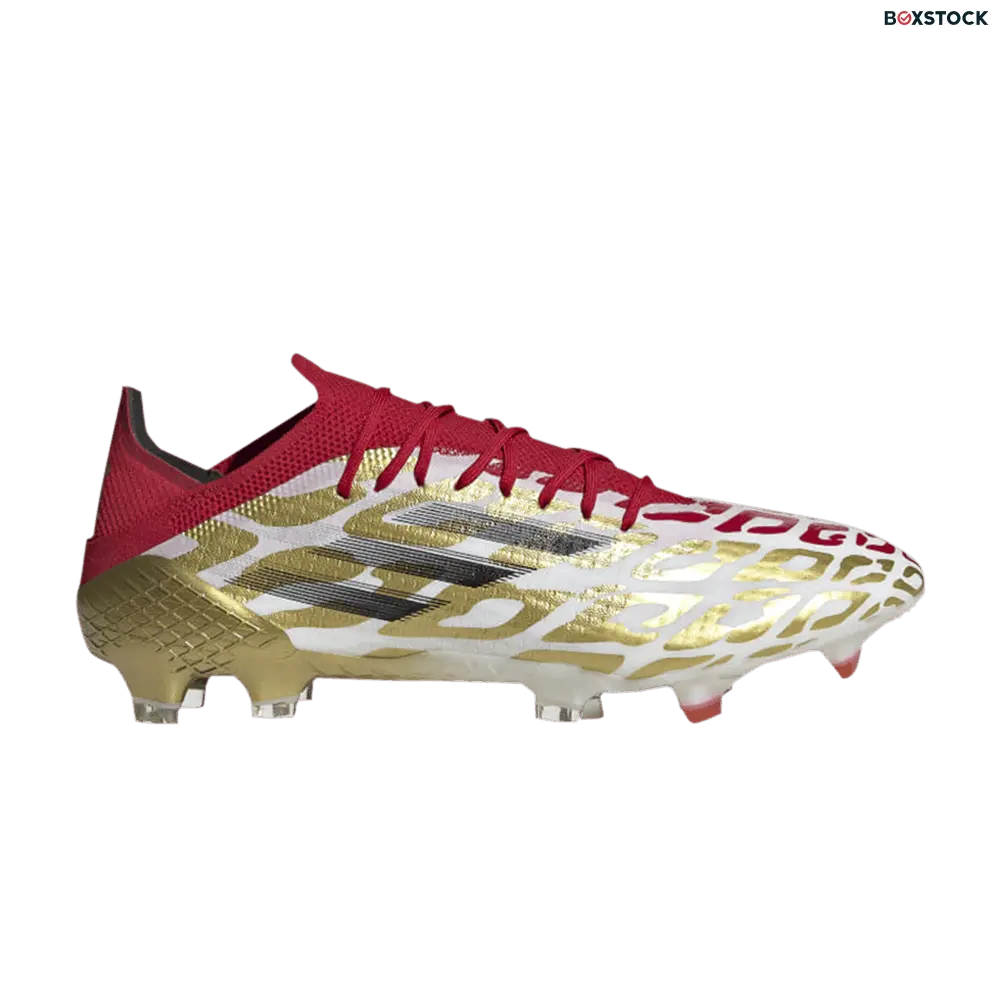 adidas X Speedflow Mo Salah.1 FG Gold White Scarlet