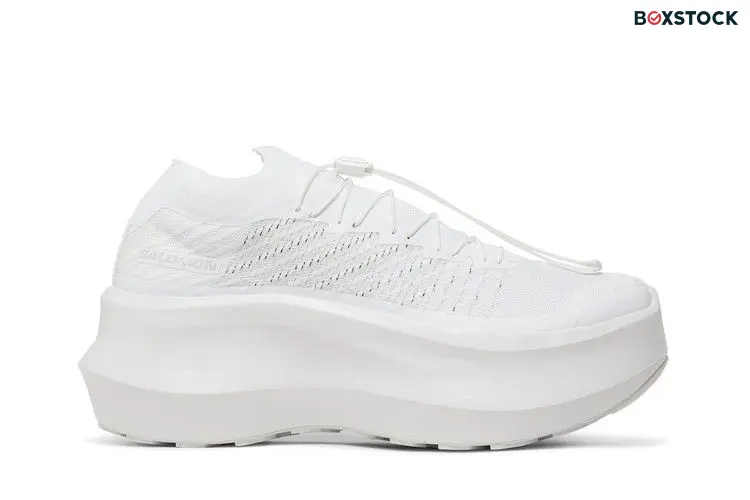 Salomon Comme des Garçons x Wmns Pulsar Platform 'Triple White'