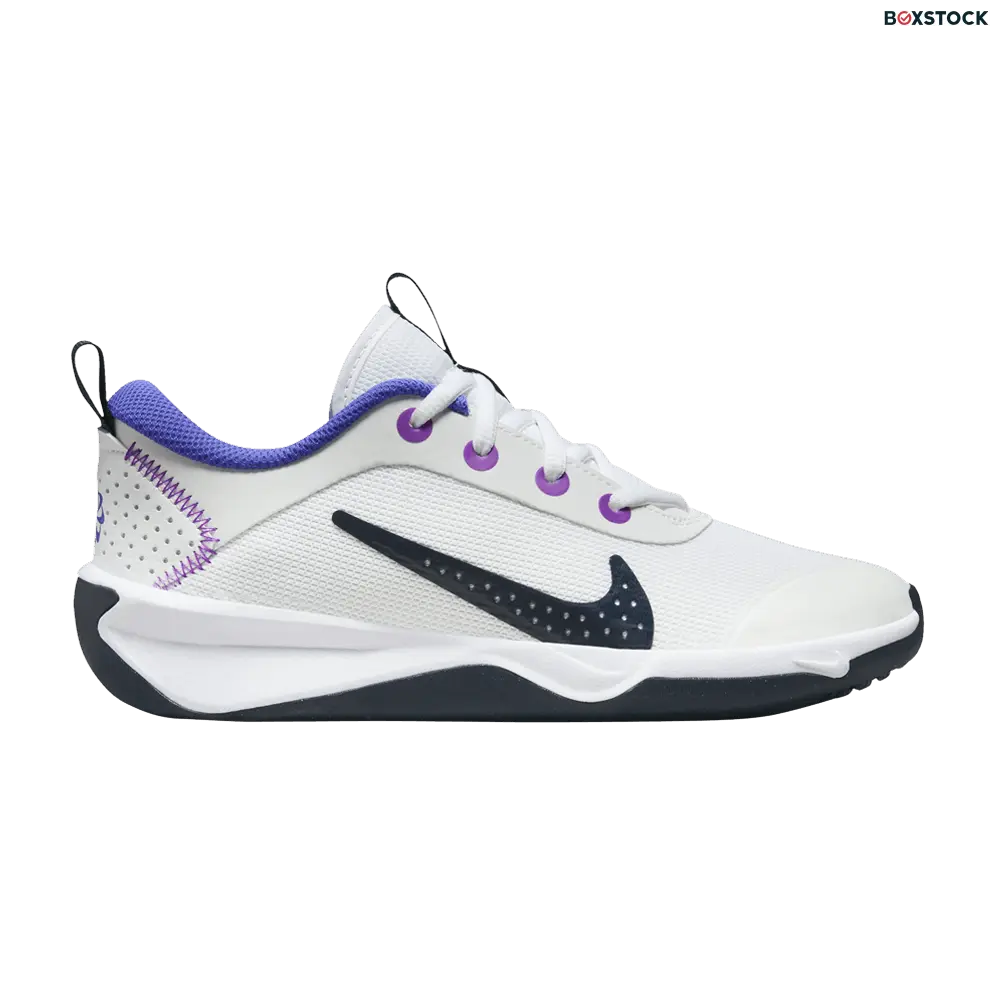 Nike Omni Multi-Court GS 'White Dark Obsidian'