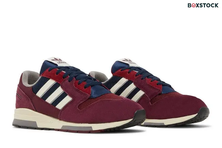 adidas ZX 420 'Maroon Collegiate Navy' Red