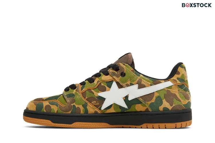 BAPE Sk8 Sta 'ABC Camo' Green
