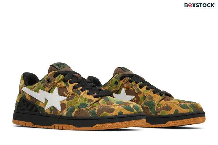 BAPE Sk8 Sta 'ABC Camo' Green