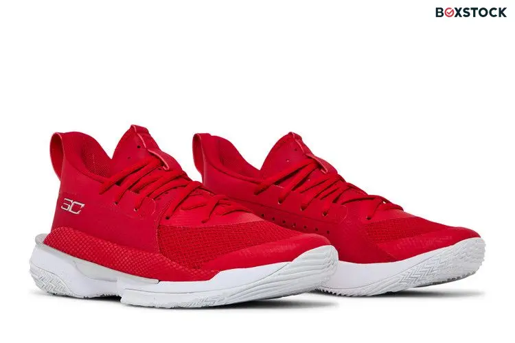 Under Armour Curry 7 Team 'Red White'