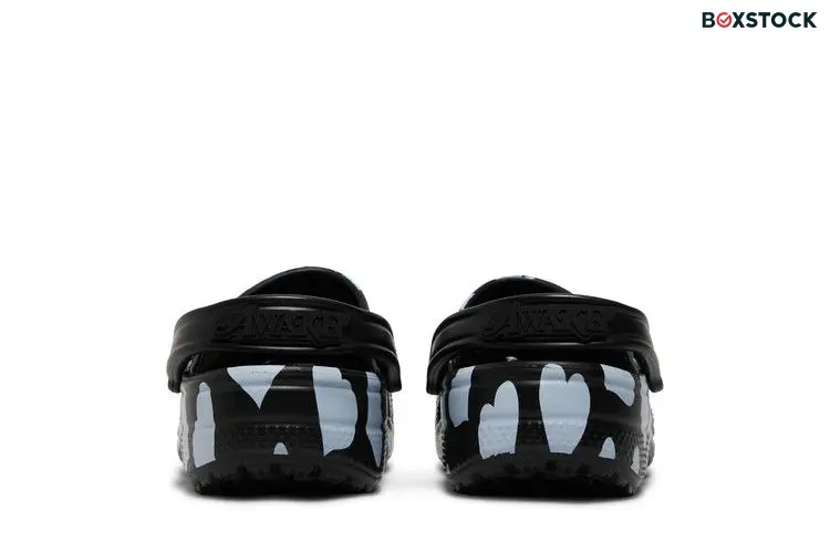 Crocs Awake NY x Classic Clog 'Home Is Where The Heart Is - Black'