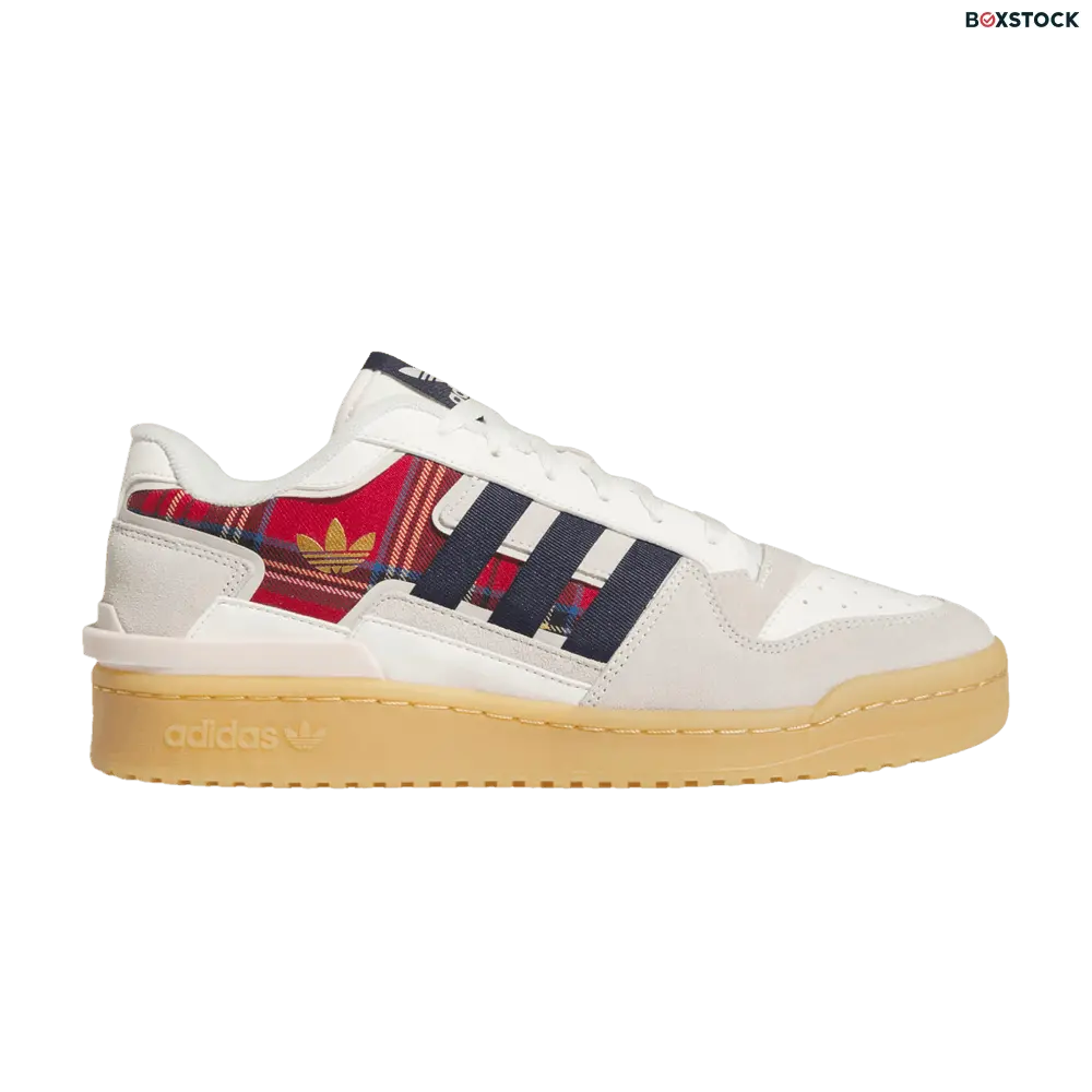 adidas Forum Exhibit Low 2.0 'Tartan Plaid' White
