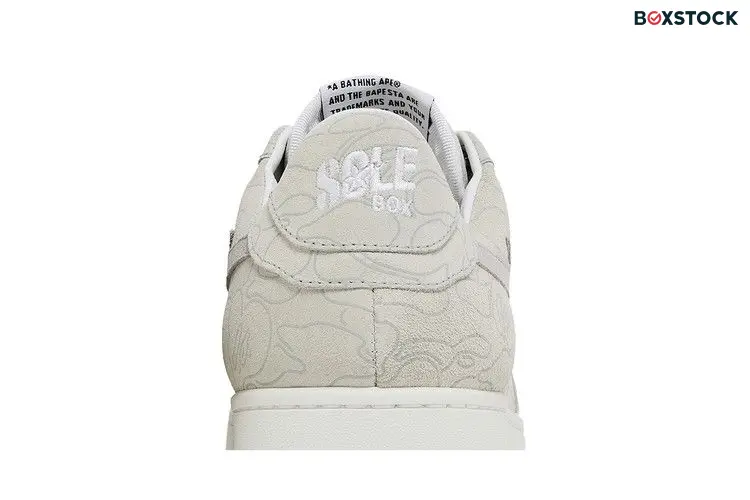 BAPE Solebox x Bapesta 'Light Beige Line Camo' Grey