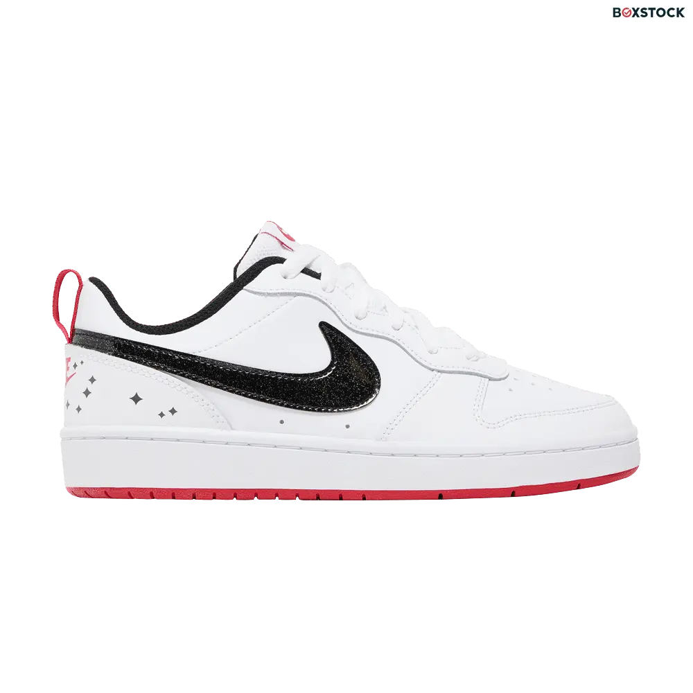 Nike Court Borough 2 SE White Very Berry (GS)