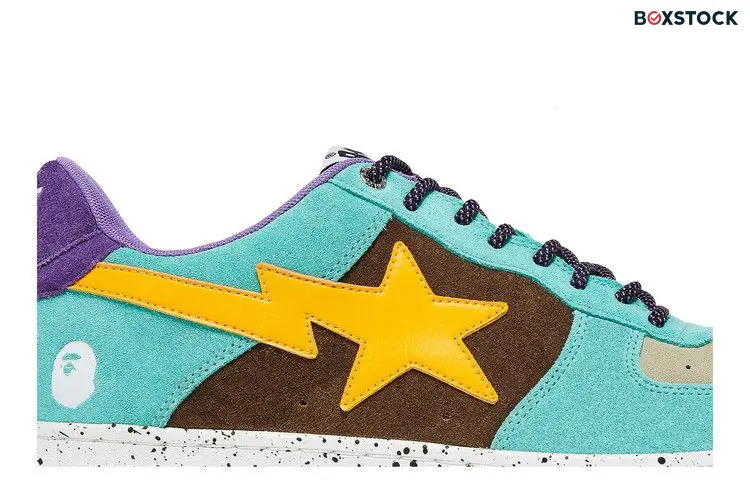 BAPE Bapesta 2 'Brown Yellow'