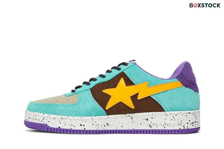 BAPE Bapesta 2 'Brown Yellow'