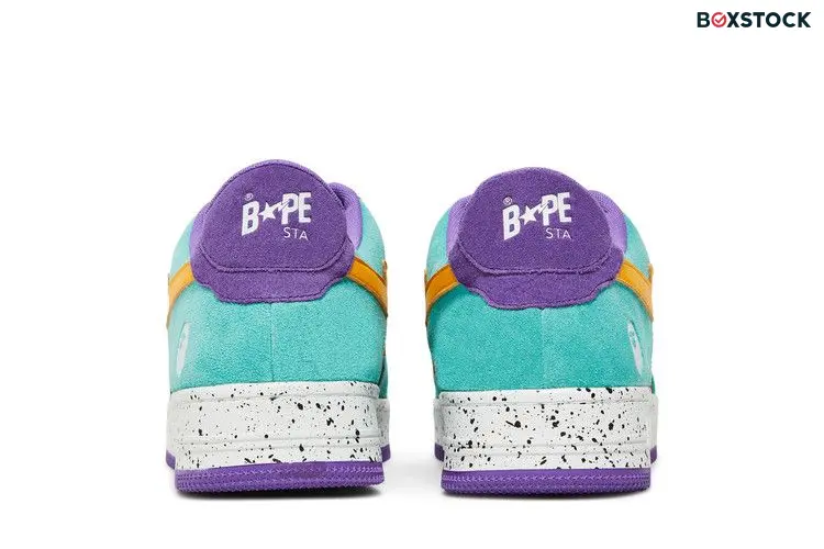 BAPE Bapesta 2 'Brown Yellow'