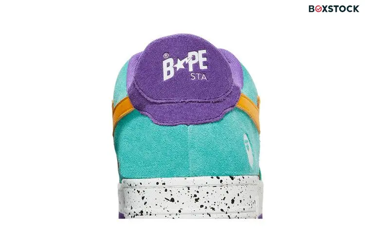 BAPE Bapesta 2 'Brown Yellow'