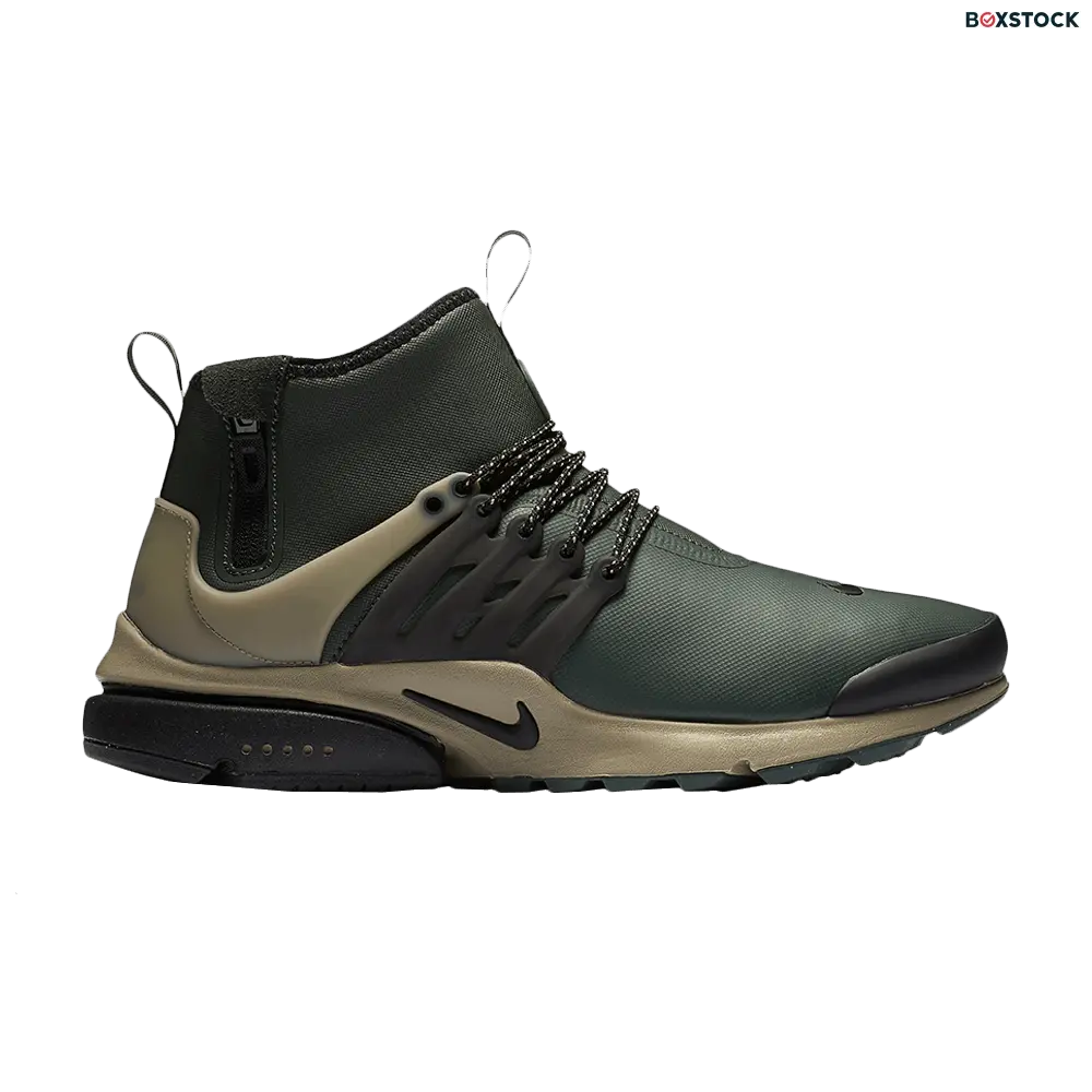Nike Air Presto Mid Utility Grove Green/Black-Khaki