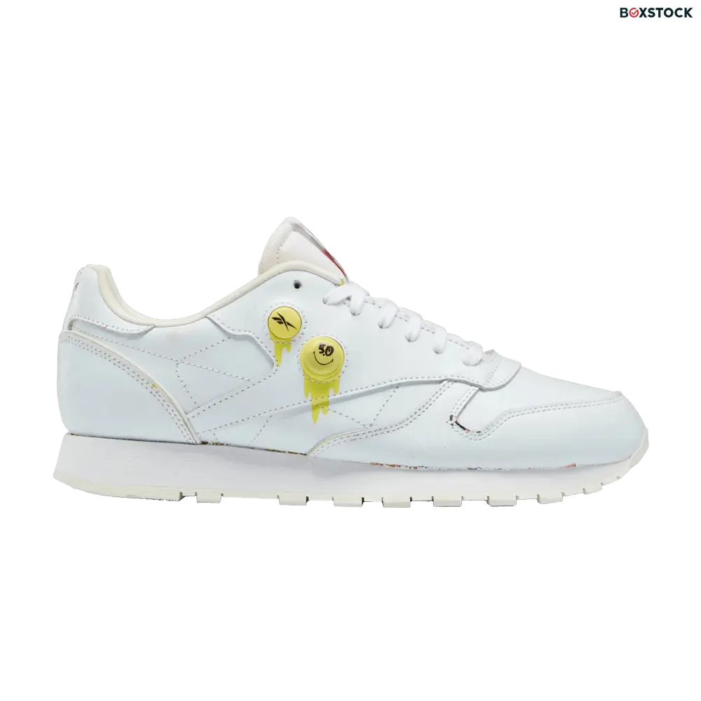 Reebok Classic Leather Pump 50th Anniversary Smiley