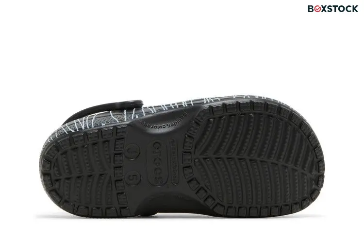 Crocs Ron English x Classic Clog Kids 'Party Animals - Zebra Black'