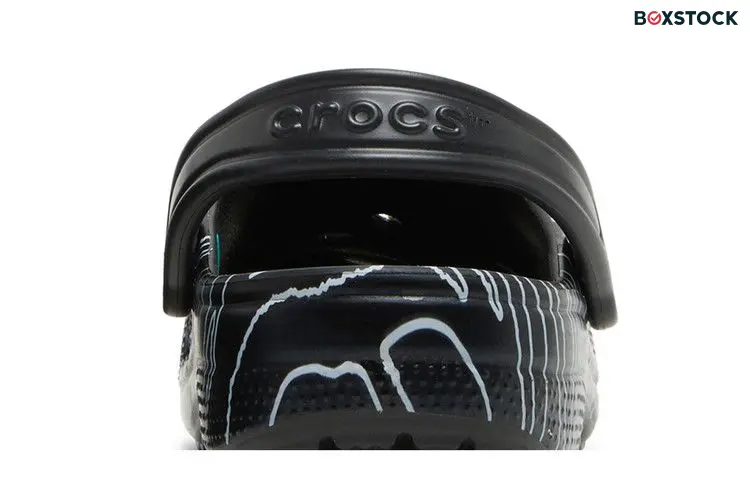 Crocs Ron English x Classic Clog Kids 'Party Animals - Zebra Black'