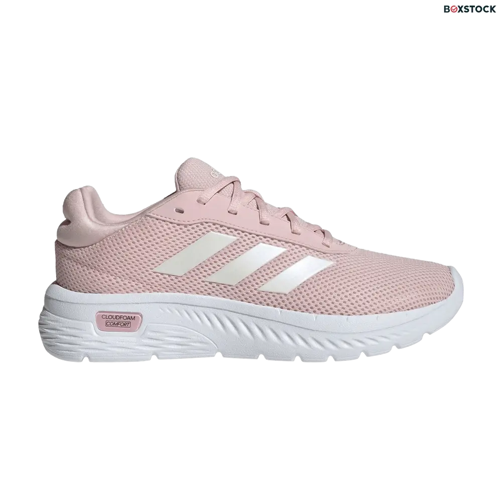 adidas Cloudfoam Comfy Sandy Pink Zero Metalic Cloud White (Women's)