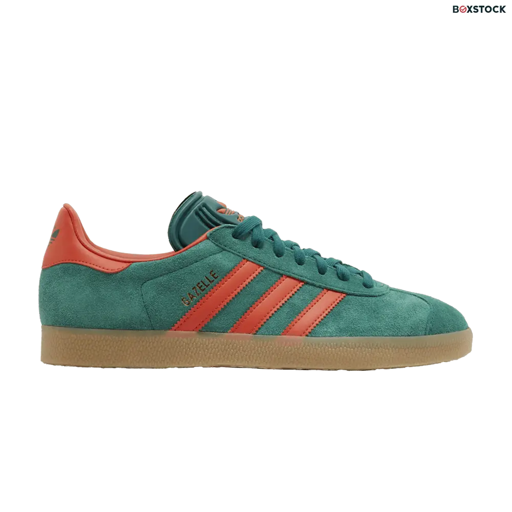 adidas Gazelle Collegiate Green Preloved Red