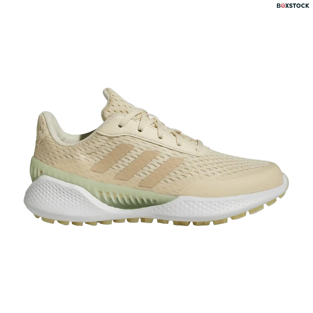 adidas Women Summervent Spikeless Golf Ecru Tint Magic Beige Linen Green (Women's)
