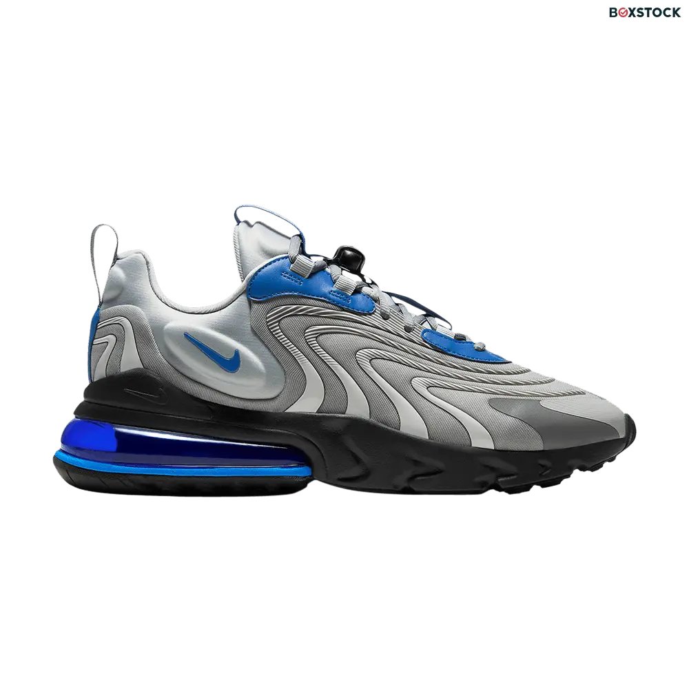 Nike Air Max 270 React Eng Light Smoke Grey Battle Blue