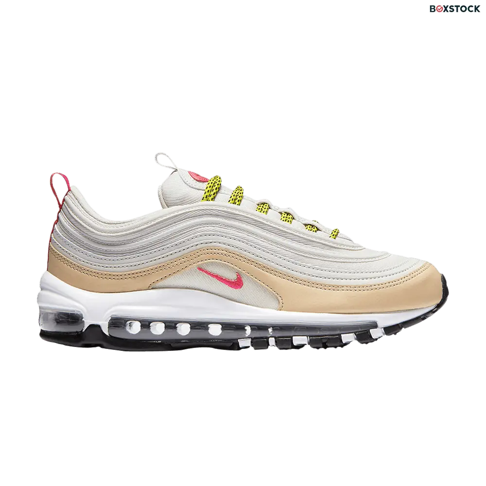 Nike Air Max 97 Light Bone Deadly Pink (Women's)