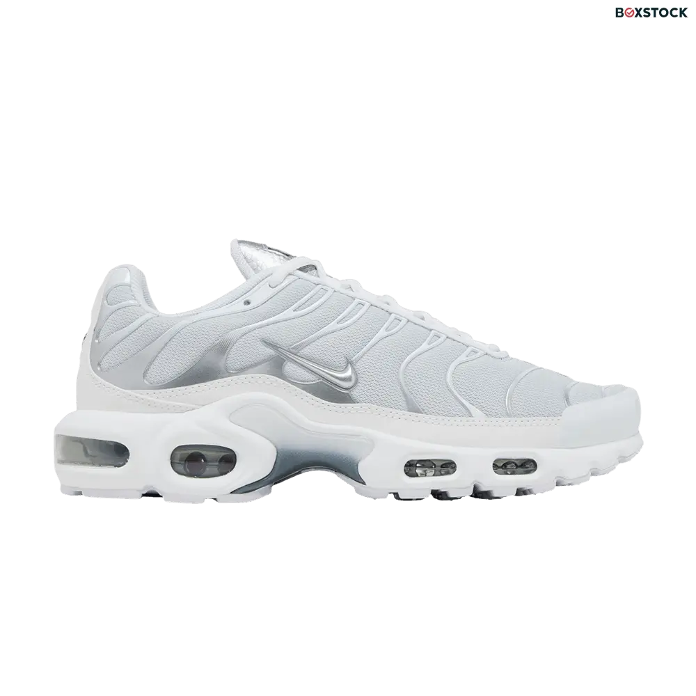 Nike Air Max Plus White Metallic Silver (Women's)