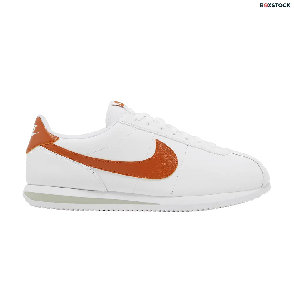 Nike Cortez White Campfire Orange