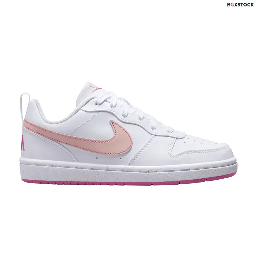 Nike Court Borough Low Recraft White Pinksicle Arctic Orange (GS)