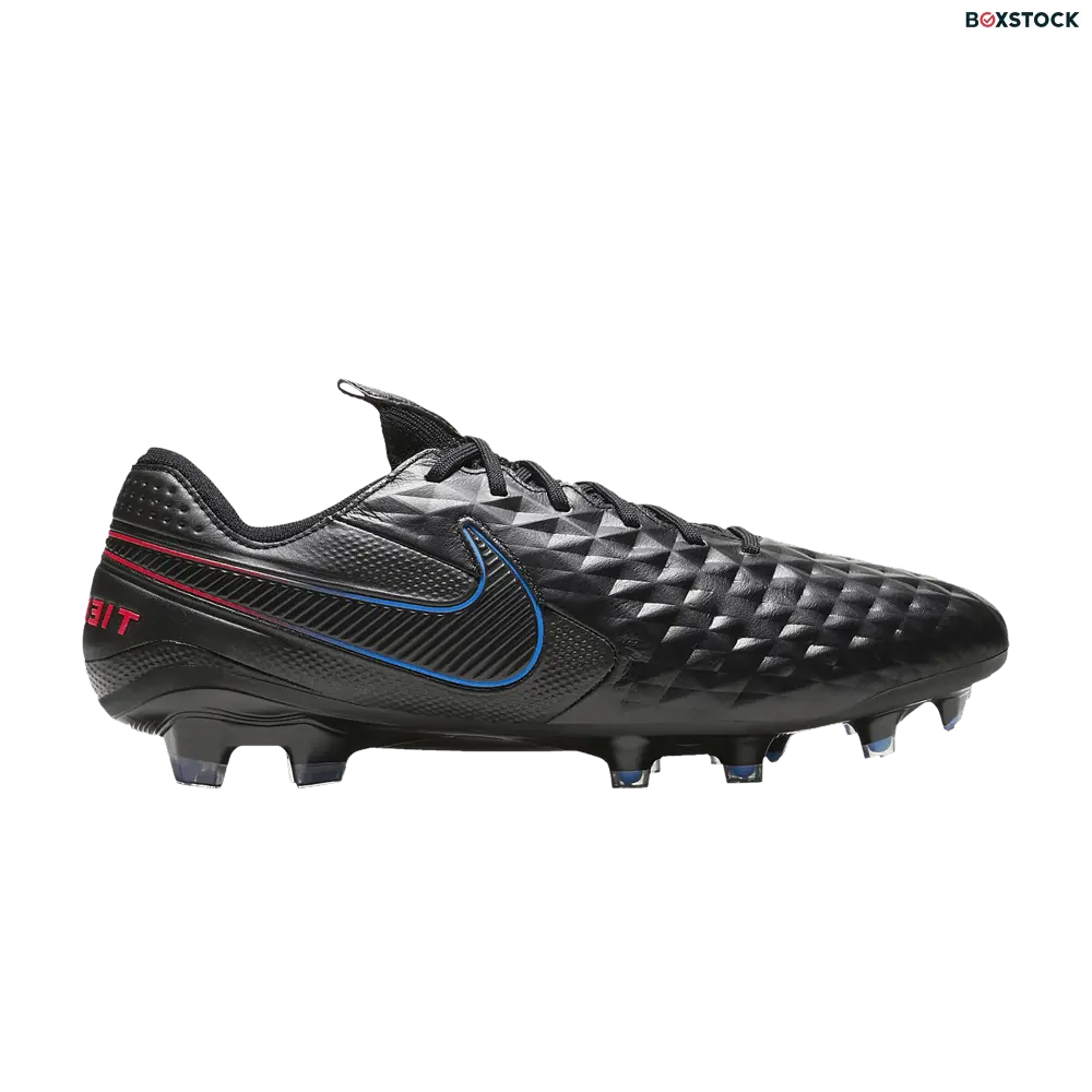 Nike Tiempo Legend 8 Elite FG Black Siren Red Photo Blue