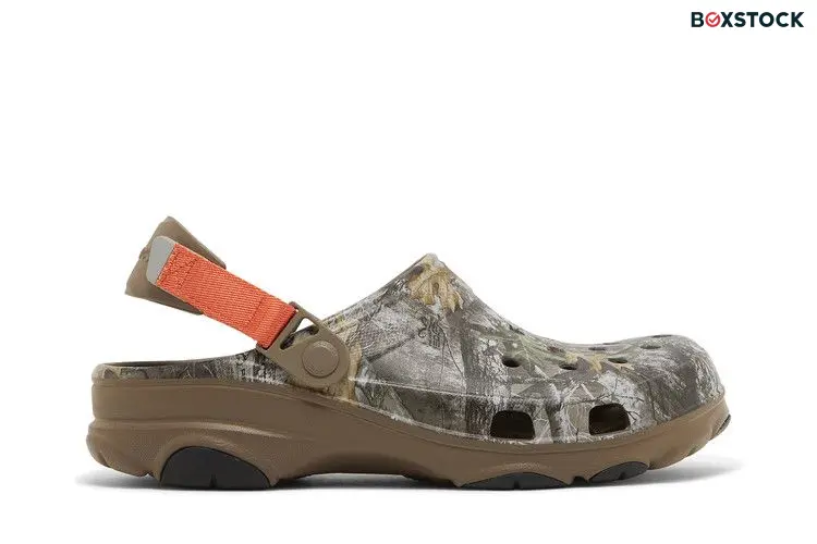 Crocs Realtree x All-Terrain Clog 'Edge Camo - Walnut' Brown
