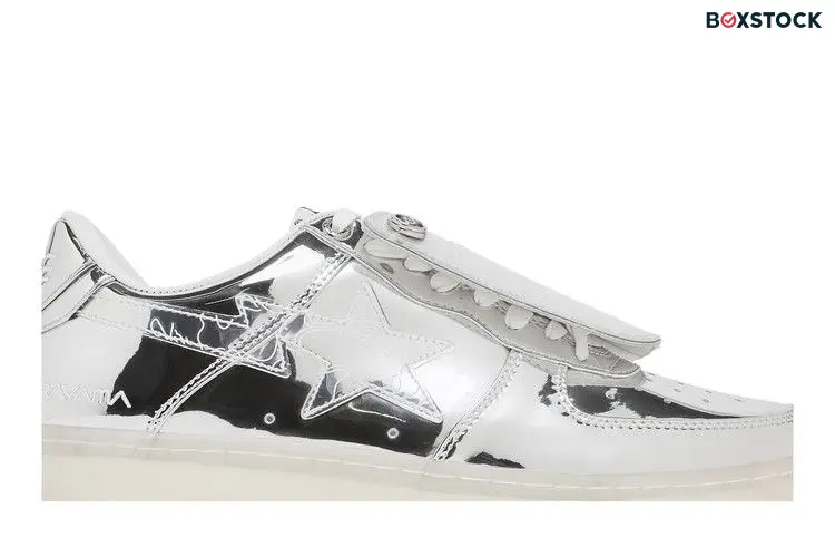 BAPE Hajime Sorayama x Bapesta 'Silver'