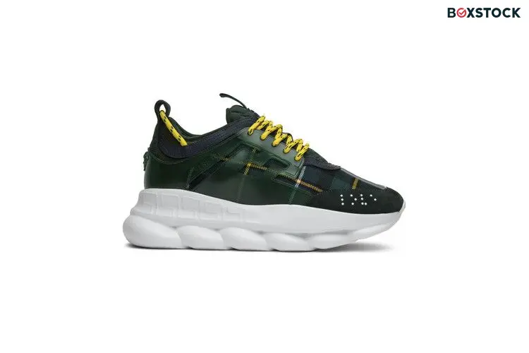 Versace Chain Reaction 'Tartan' Green