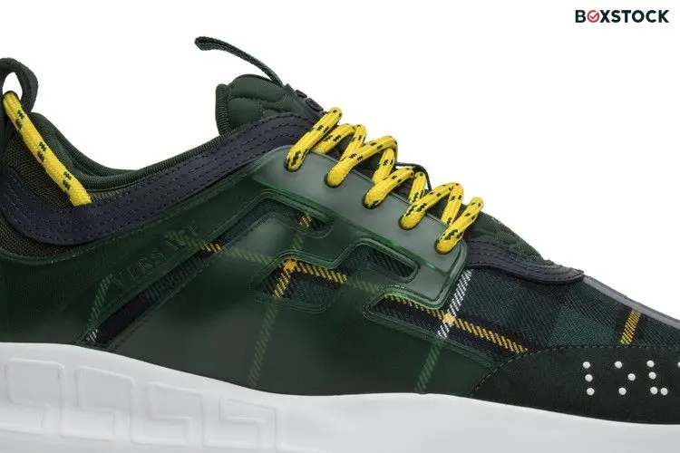 Versace Chain Reaction 'Tartan' Green