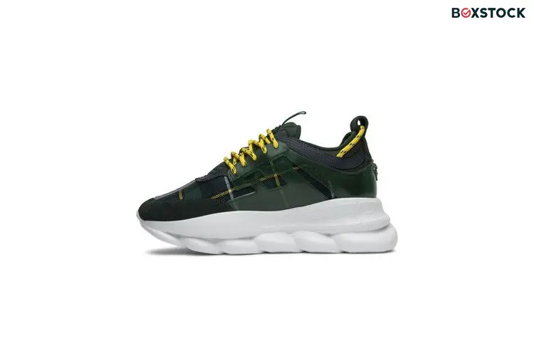 Versace Chain Reaction 'Tartan' Green