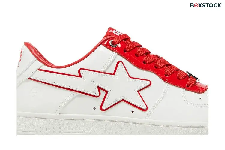 BAPE Bapesta 8 M1 'White Red'