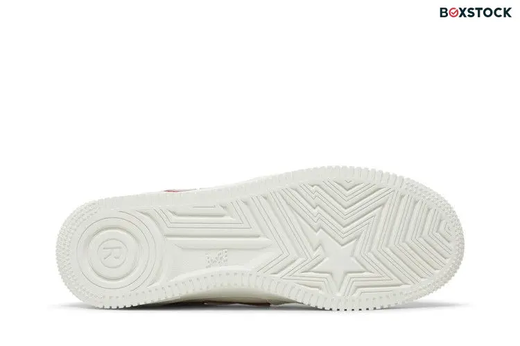 BAPE Bapesta 8 M1 'White Red'
