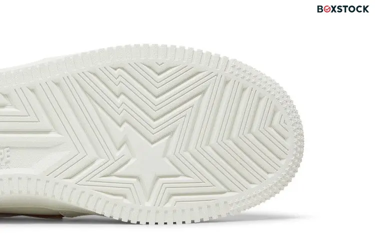 BAPE Bapesta 8 M1 'White Red'