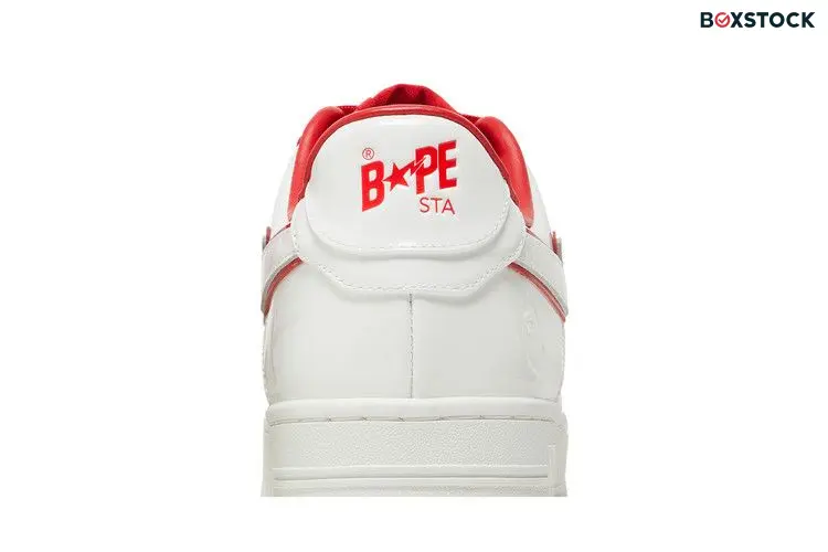 BAPE Bapesta 8 M1 'White Red'