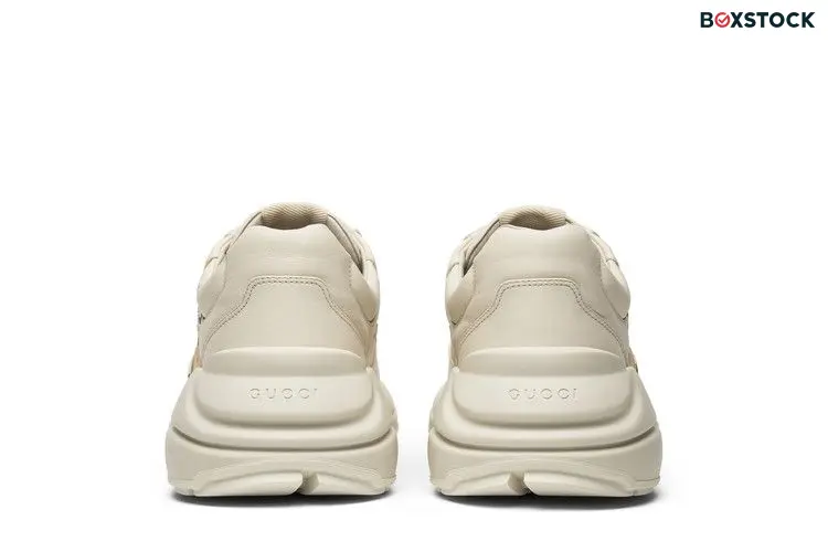 Gucci Rhython Leather Sneaker 'Square Logo' White