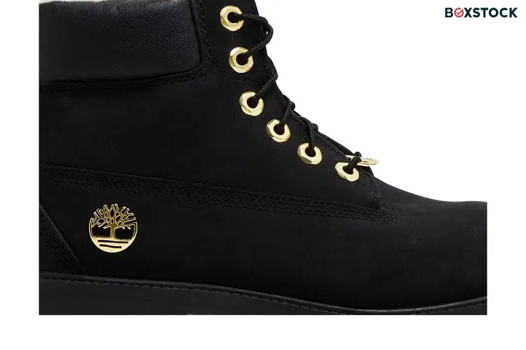 Timberland 6 Inch Premium Shearling Waterproof Boot Junior 'Black Gold'